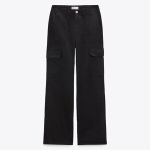 Zara Black Cargo Pants